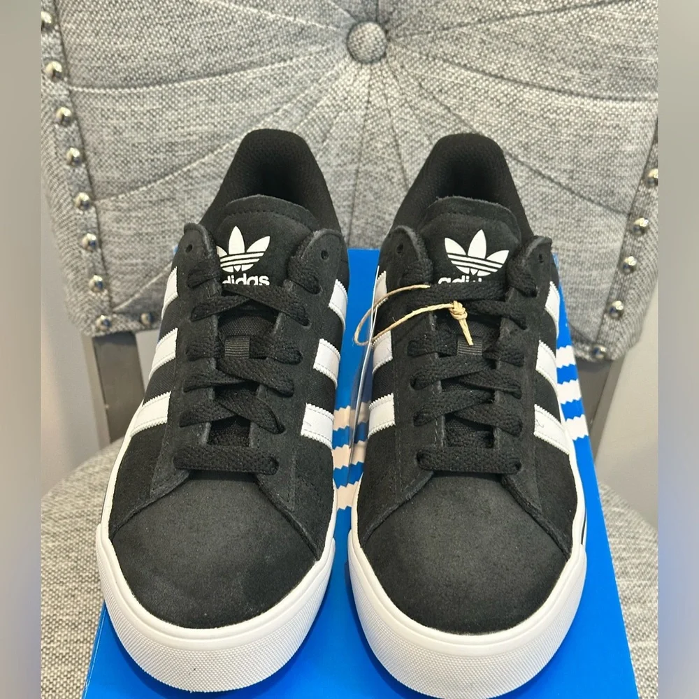 Adidas Campus Throwback Design, VULC J IH8038 Sneakers, Size 7